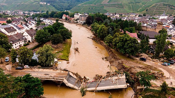 Telediario 1 - Alemania: Las lluvias torrenciales dejan más de cien muertos