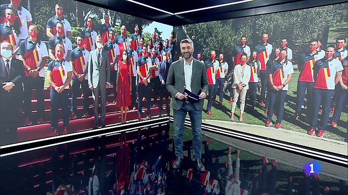 Telediario 1 - Tokio 2020 | Despedida oficial a los olímpicos españoles
