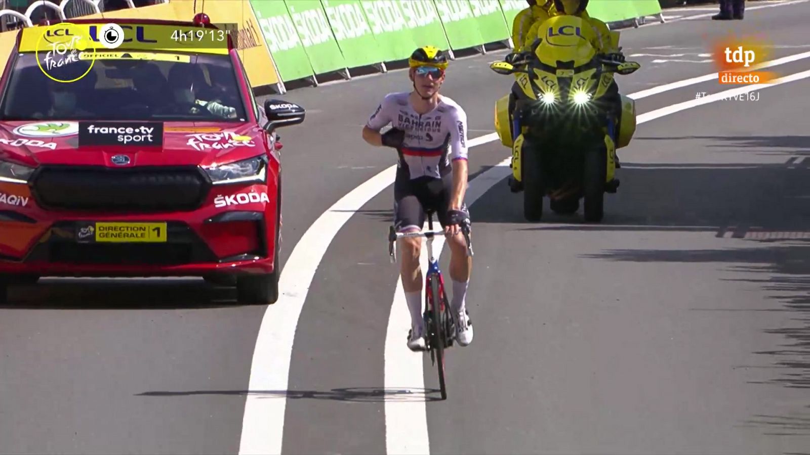 Tour 2021 | Mohoric logra el doblete al culiminar una larga escapada