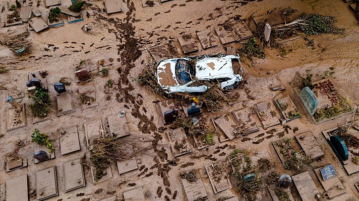 Telediario 2 - Más de 100 muertos y 1.300 desaparecidos tras las inundaciones en Alemania