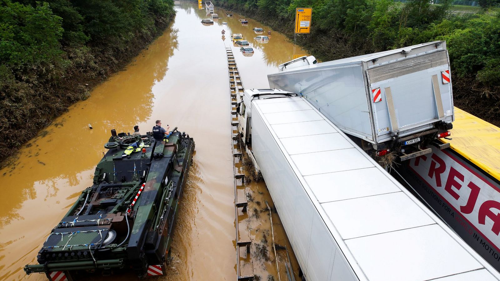 Las inundaciones en Alemania y Bélgica dejan más de 150 víctimas