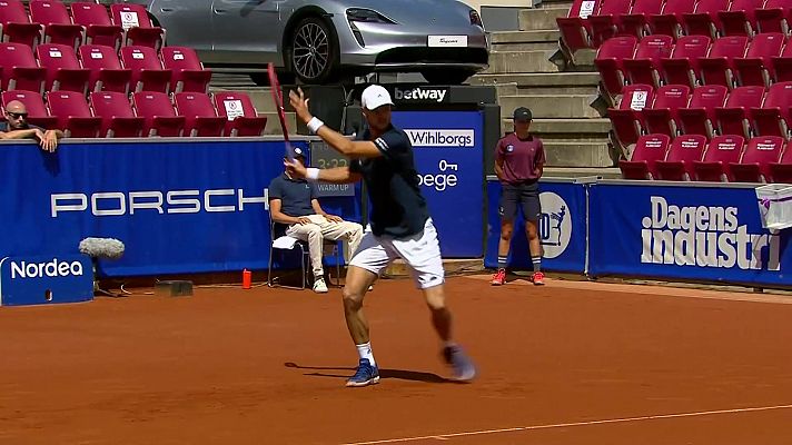 ATP 250 Torneo Bastad, 1ª semifinal: Y. Hanfmann - F. Coria