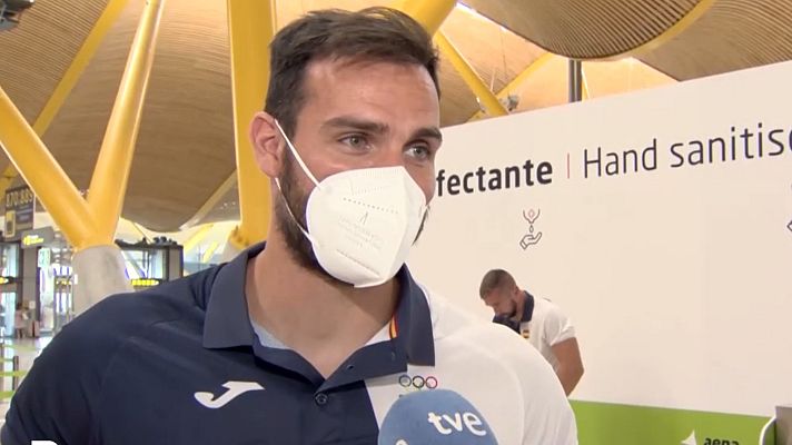 Telediario 1 - Saúl Craviotto: "Vamos a por todo en Tokio 2020"