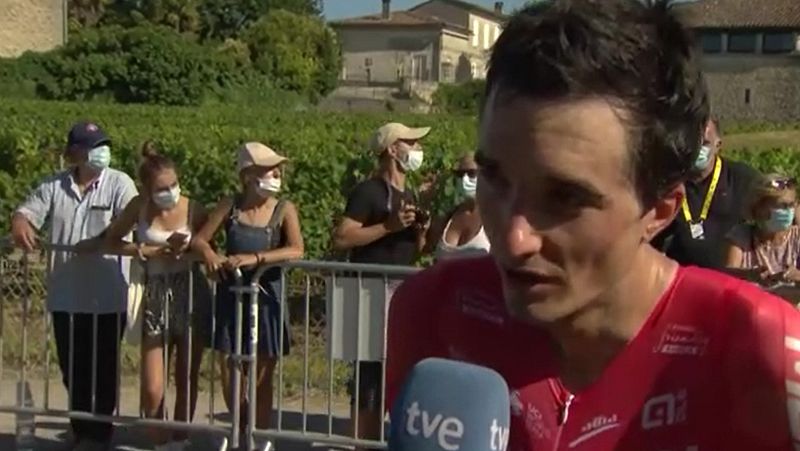 Tour 2021 | Pello Bilbao. "No puede faltar la sonrisa después de ser novenos"