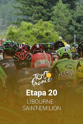 Tour de Francia - Tour de Francia. Etapa 20: Libourne - Saint Emilion