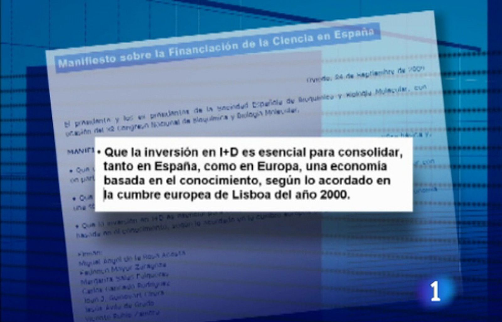 Críticas de un grupo de científicos al recorte de dinero a la investigación - Ciencia y tecnología en Rtve.es | Ver