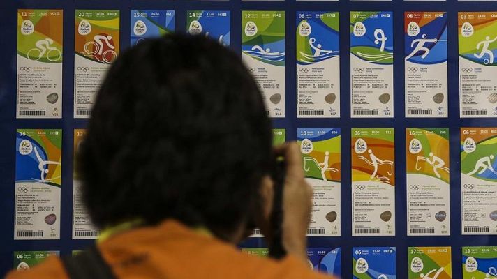 Telediario 1 - Así trabajan los fotógrafos en los Juegos Olímpicos