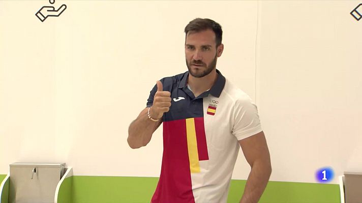 Telediario 1 - Tokio 2020 |  Saúl Craviotto: "Llegamos a Tokio en muy buena forma"