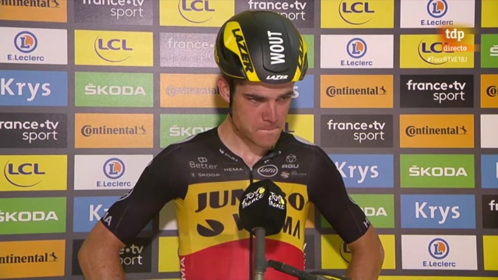 Tour 2021 | Van Aert: "La clave era llegar bien situado a la última curva"