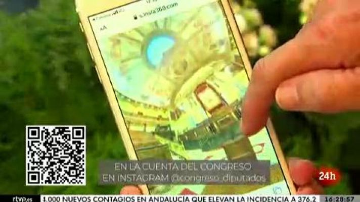 Parlamento - El hemiciclo del Congreso en 360º