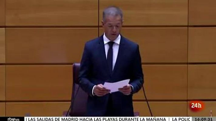 Ander Gil ya es presidente del Senado