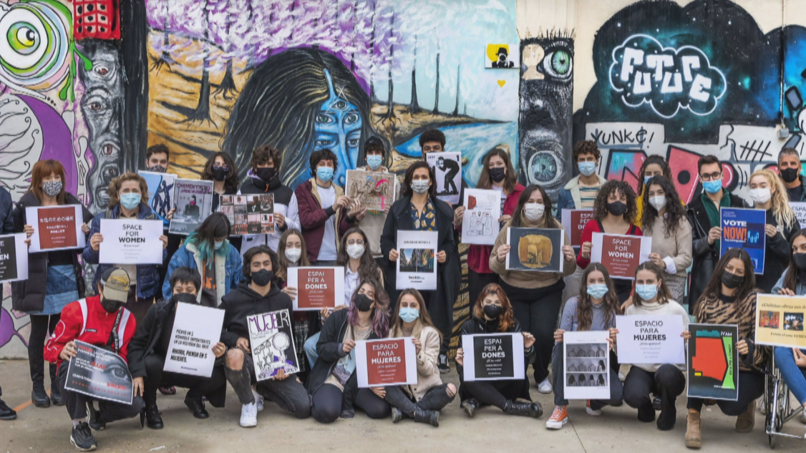 #Portaldeigualdad: una acción artistica para reivindicar la presencia de mujeres en  los museos