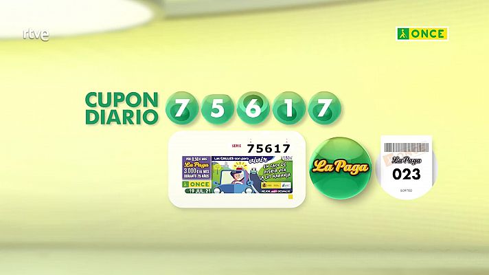 Sorteos ONCE - Sorteo ONCE - 19/07/21
