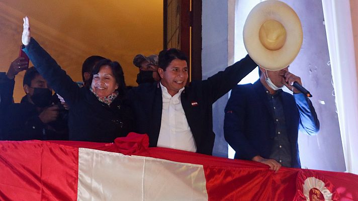 Pedro Castillo ha sido proclamado presidente de Perú