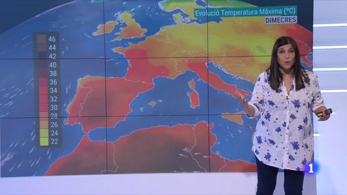 El temps - Nits tropicals, sol, tempestes i calor canicular