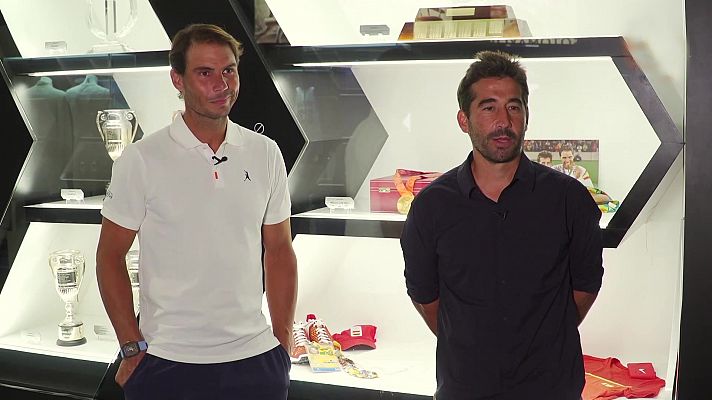 Tenis dobles Rafa Nadal y Marc López