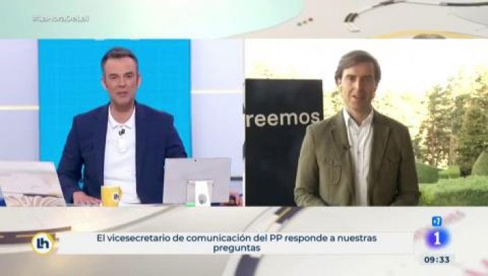 Montesinos: "Si quiere Sánchez, mañana se desbloquea el CGPJ; hay que avanzar en la independencia judicial"