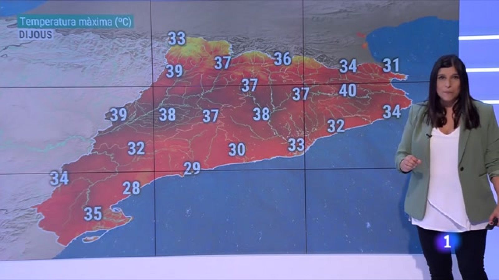 El Temps (21/07/2021) - Una calorada molt intensa però curta