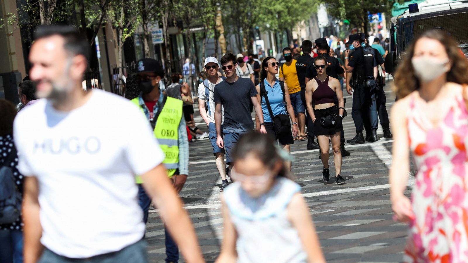 El Congreso convalida el decreto sobre las mascarillas al aire libre