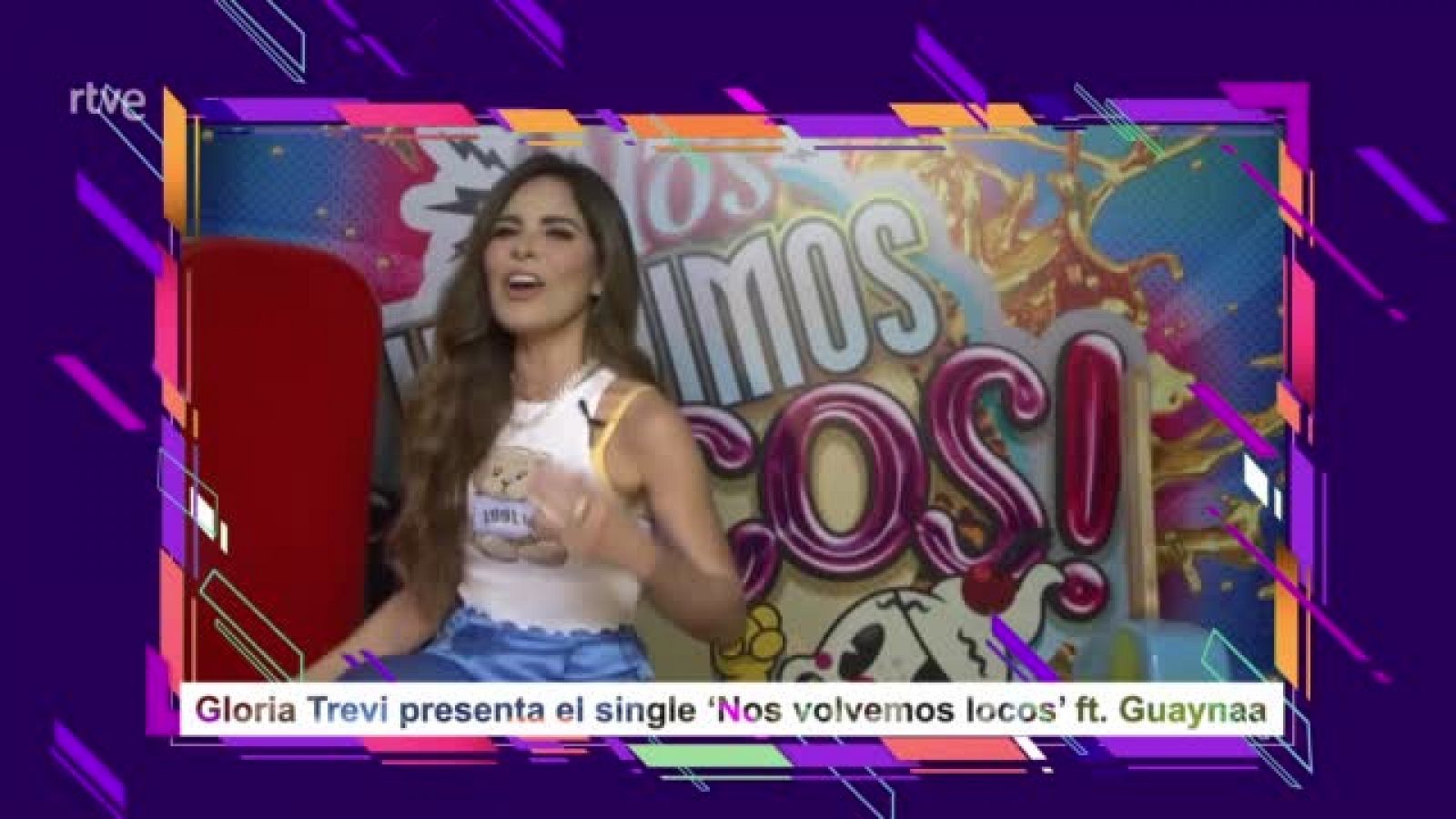 Gloria Trevi presenta 'Nos volvimos locos' (ft. Guaynaa) en RTVE