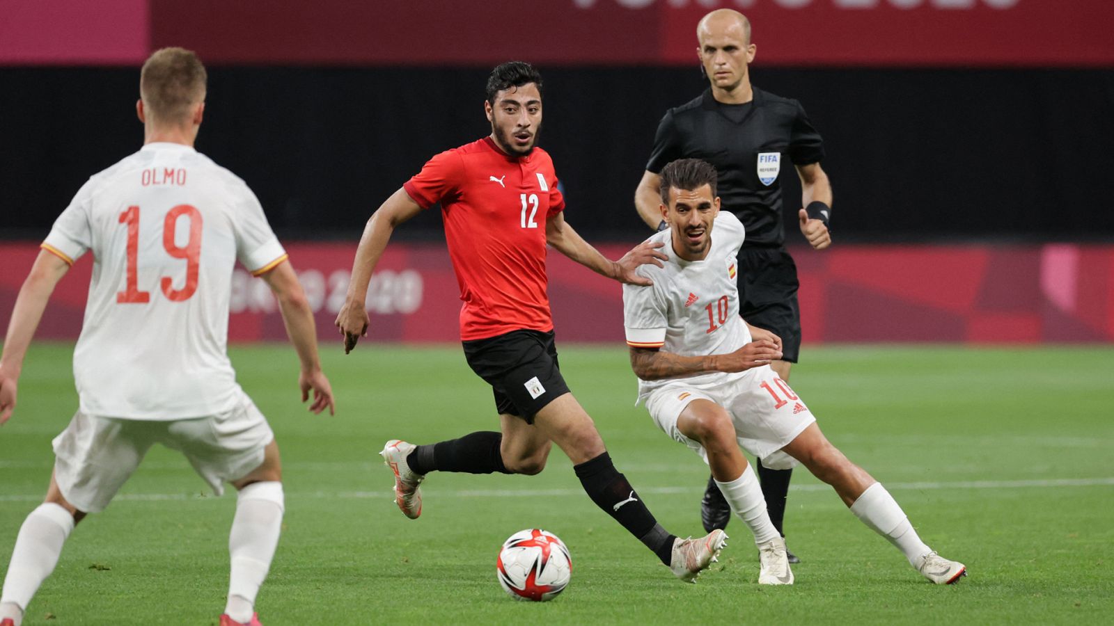 Fútbol: Grupo C: Egipto - España. Juegos Olímpicos de Tokio 2020