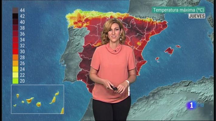 El tiempo en Extremadura - 22/07/2021