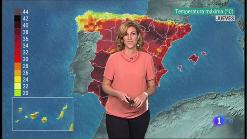 El tiempo en Extremadura - 22/07/2021