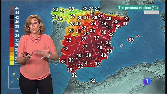 El Tiempo en la Comunitat Valenciana - 22/07/21