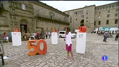 A praza da Quintana e o Cebreiro, testemuas da volta dos peregrinos ao Camio de Santiago