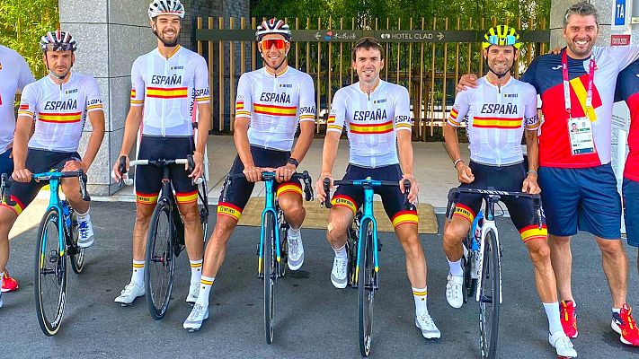 Así se entrena el equipo español de ciclismo