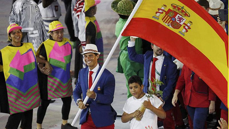 La presentación de la selección olímpica en otras ceremonias de inauguración