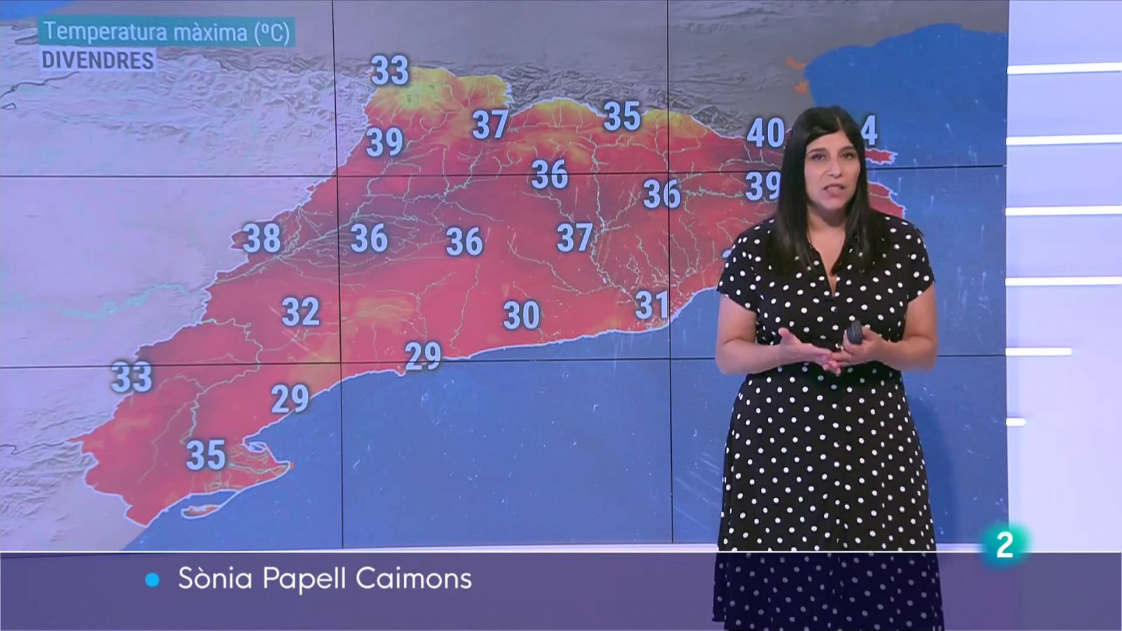El Temps (23/07/2021) - Una calorada amb final