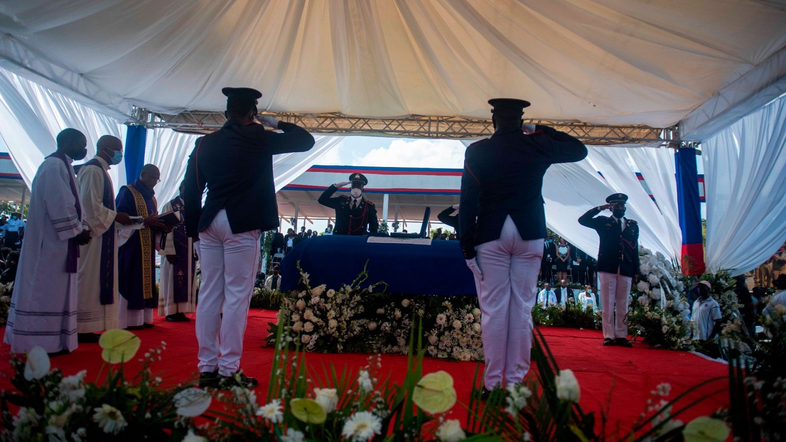 Funeral en Haití por el presidente Moise, asesinado en su residencia