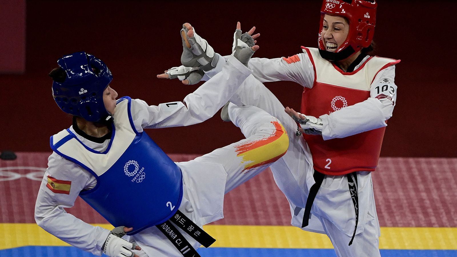 Taekwondo: Clasificación femenina semifinal. Juegos Olímpicos de Tokio 2020