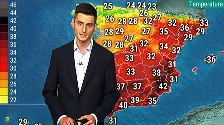 El tiempo - Sigue el calor en el Sudeste aunque bajan los termómetros en el norte