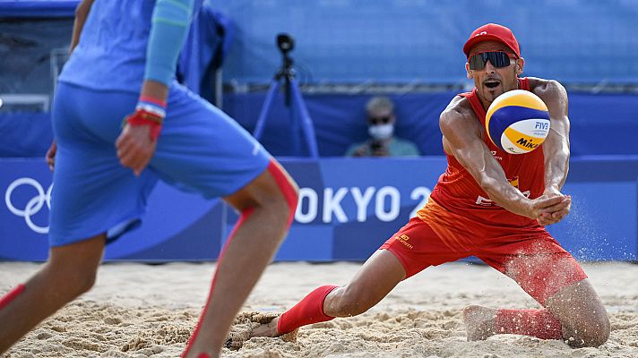 Voley Playa masculino: España - Rusia 