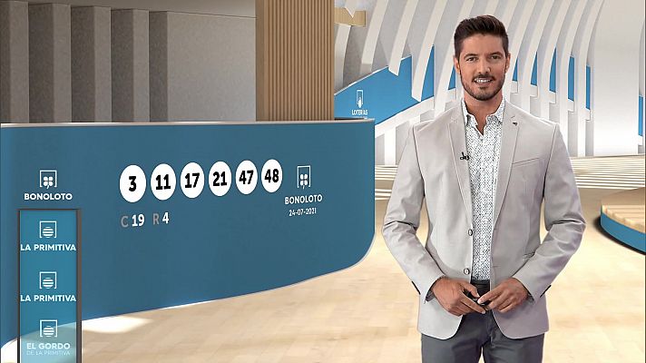Loterías - Sorteo de la Bonoloto y Primitiva del 24/07/2021