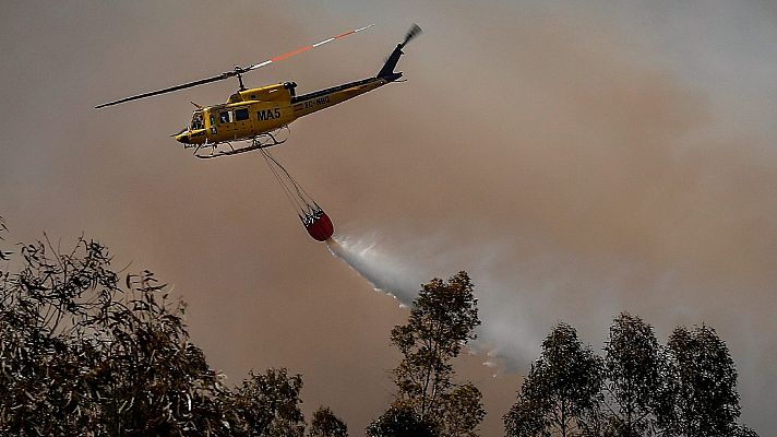 Preocupa la evolución de varios incendios