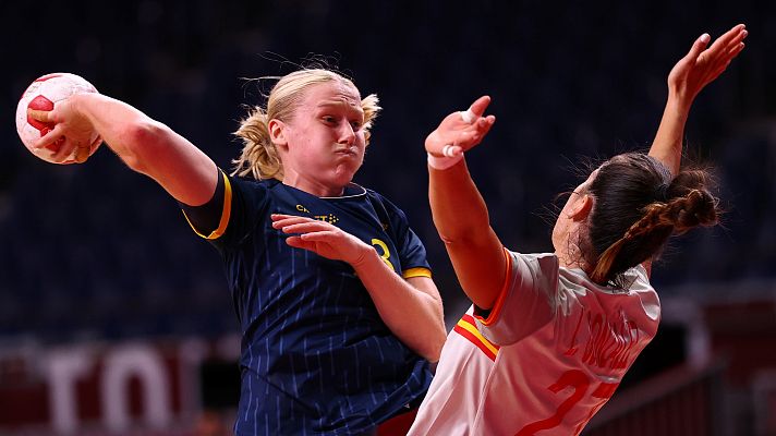 Balonmano Tokyo 2020 - España cae ante Suecia en el debut de las Guerreras (24-31)