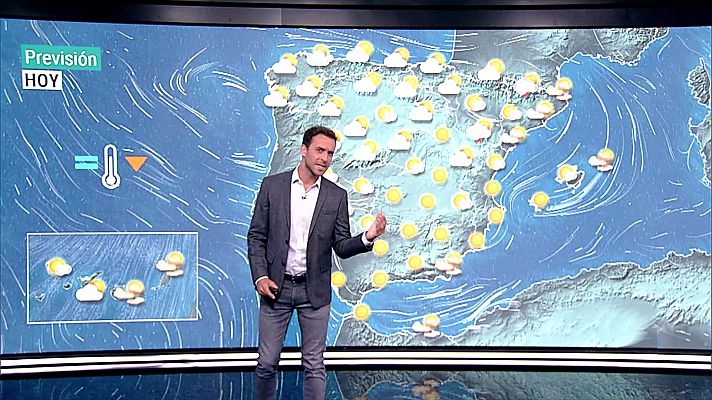 El tiempo - Descenso notable de las temperaturas en el sudeste peninsular y Baleares