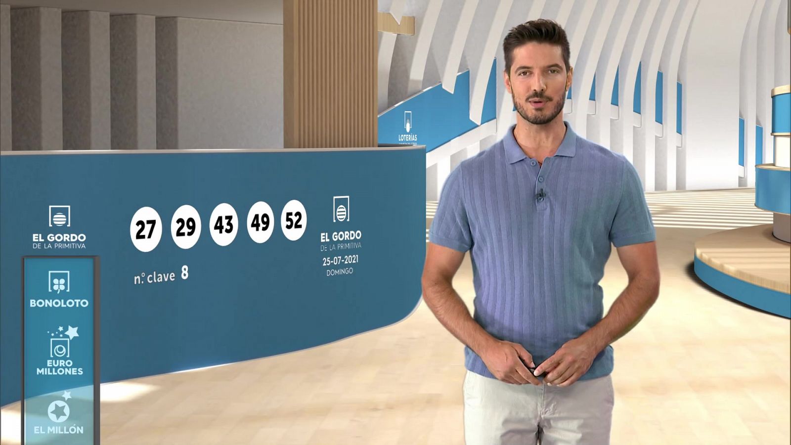 Sorteo de El Gordo de la Primitiva del 25/07/2021 - ver ahora