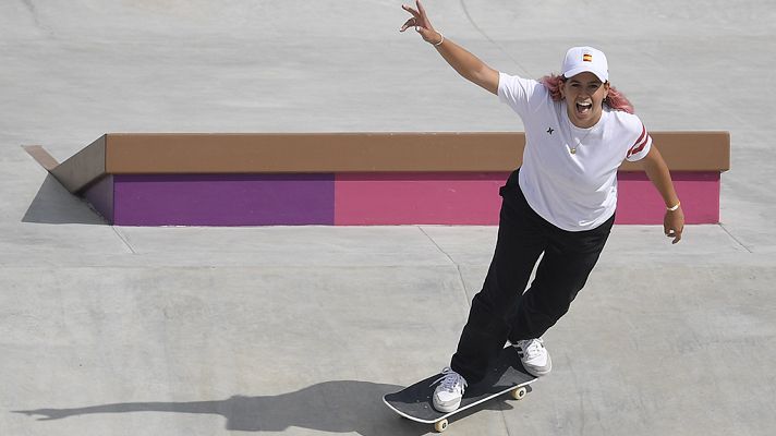 Andrea Benítez debuta en skate en los Juegos Olímpicos