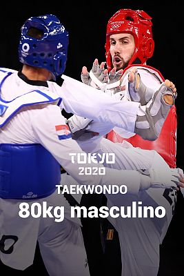 Taekwondo: -80kg: T. Kanaet vs Raúl Martínez