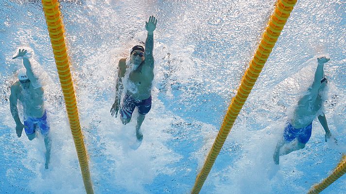 Natación Tokyo 2020 - Estados Unidos, oro en 400 metros relevo