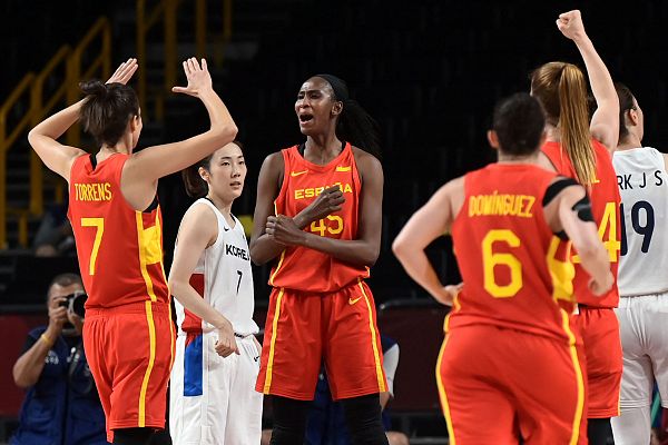 Baloncesto Tokyo 2020 - España vence a Corea del Sur en su debut olímpico (69-73)