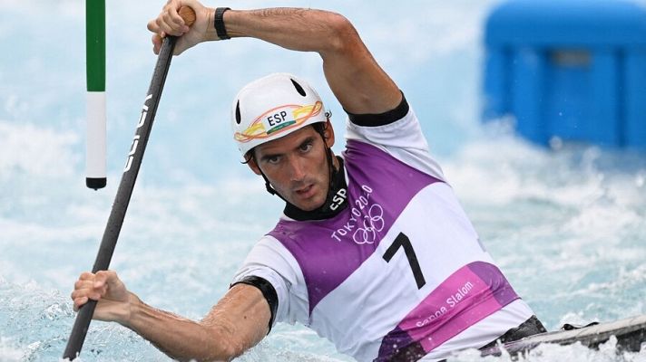 Piragüismo Tokyo 2020 - Elosegi, octavo en la final de C-1 del piragüismo eslalon