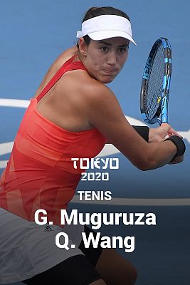 Tenis: Garbiñe Muguruza - Qiang Wang