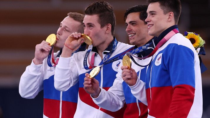 Gimnasia artística Tokyo 2020 - El Comité Olímpico ruso gana el oro por equipos