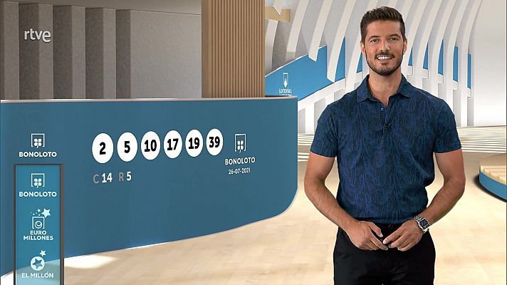 Loterías - Sorteo de la Bonoloto del 26/07/2021
