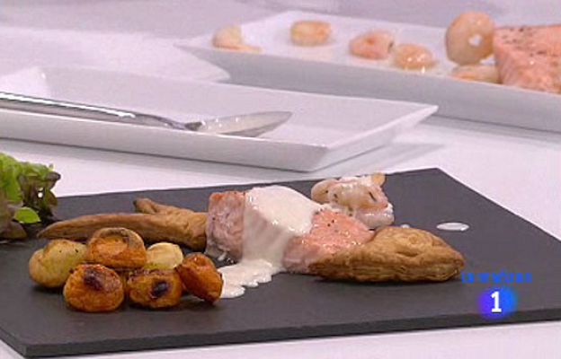 RTVE Cocina - Salmón al vino blanco